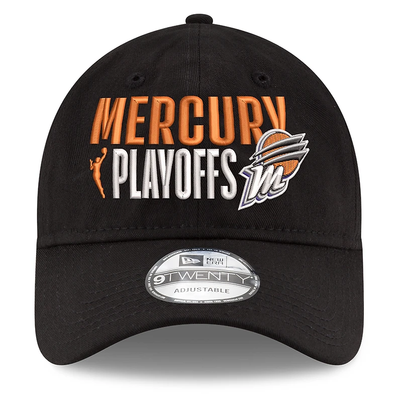 Unisex New Era  Black Phoenix Mercury 2025 WNBA Playoffs 9TWENTY Adjustable Hat