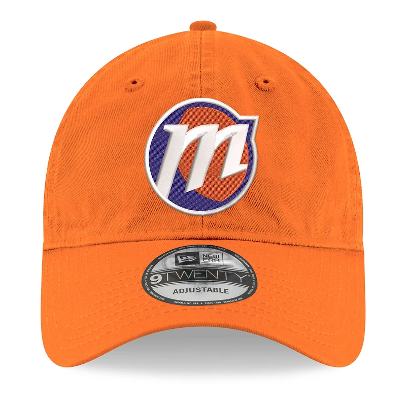 Unisex New Era  Orange Phoenix Mercury Core Logo 9TWENTY Adjustable Hat