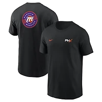 Unisex Nike Black Phoenix Mercury Global Wordmark T-Shirt