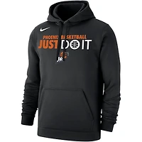 Unisex Nike Black Phoenix Mercury Just Do It Club Pullover Hoodie