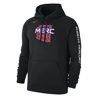 Sweat à capuche unisexe Nike Black Phoenix Mercury avec logo secondaire