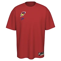Unisex Nike Red Phoenix Mercury Court Origins Throwback Premium T-Shirt