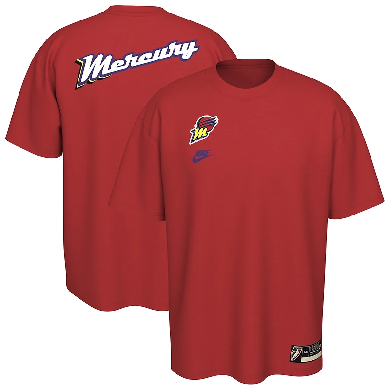 Unisex Nike Red Phoenix Mercury Court Origins Throwback Premium T-Shirt