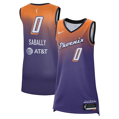 Maillot Nike unisexe Satou Sabally Purple Phoenix Mercury Explorer Edition Victory