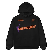 Sweat à capuche unisexe noir de l'équipe Phoenix Mercury Playa Society