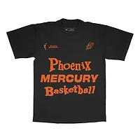 Unisex Playa Society Black Phoenix Mercury Wordmark T-Shirt
