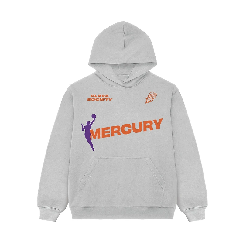Sweat à capuche unisexe gris Phoenix Mercury « We Told You So » de Playa Society