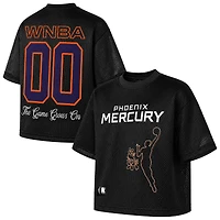 Haut unisexe round21 Black Phoenix Mercury oversize en maille sportive