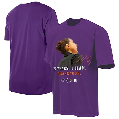 T-shirt unisexe round21 Diana Taurasi Purple Phoenix Mercury 20 Years 1 Team Portrait