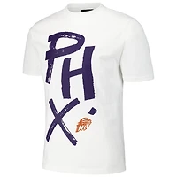 Unisex round21 White Phoenix Mercury Statement T-Shirt