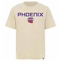 Unisex Sportiqe Bone Phoenix Mercury Wordmark State Premium Relaxed Fit T-Shirt
