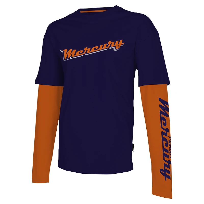 T-shirt unisexe Stadium Essentials violet Phoenix Mercury Spectator à manches longues