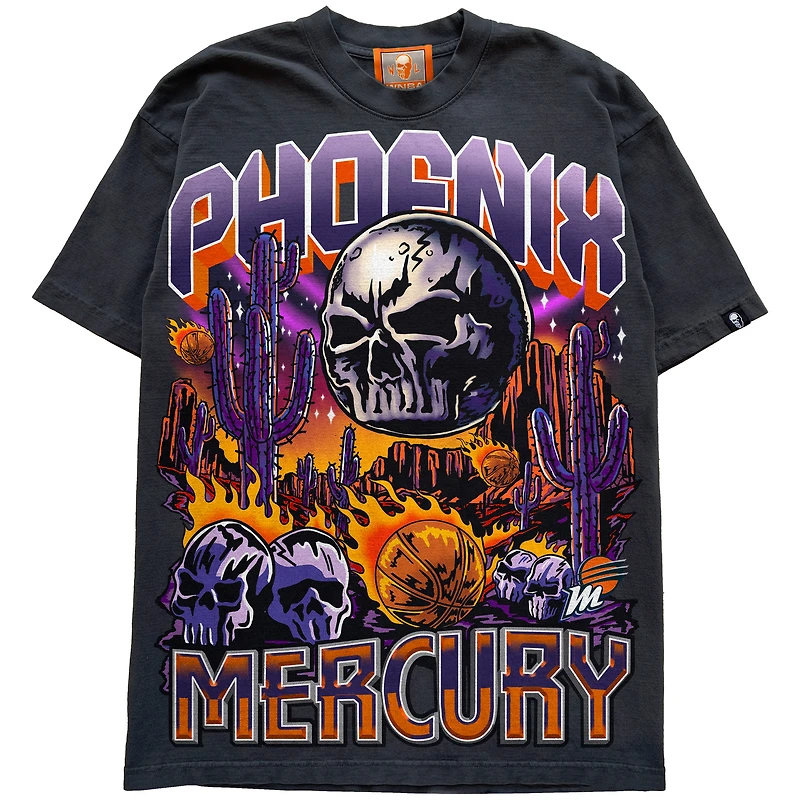 Unisex Warren Lotas Black Phoenix Mercury Planet Vintage T-Shirt