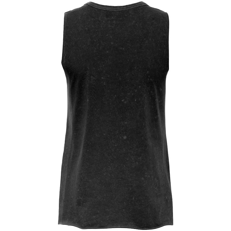 Women's Sportiqe  Black Phoenix Mercury Rock & Roll Collection Turner Mineral Wash Tank Top
