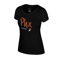 T-shirt noir Stadium Essentials pour femme Phoenix Mercury, troisième quart-temps