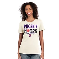 Women's Starter  Oatmeal Phoenix Mercury Endzone T-Shirt