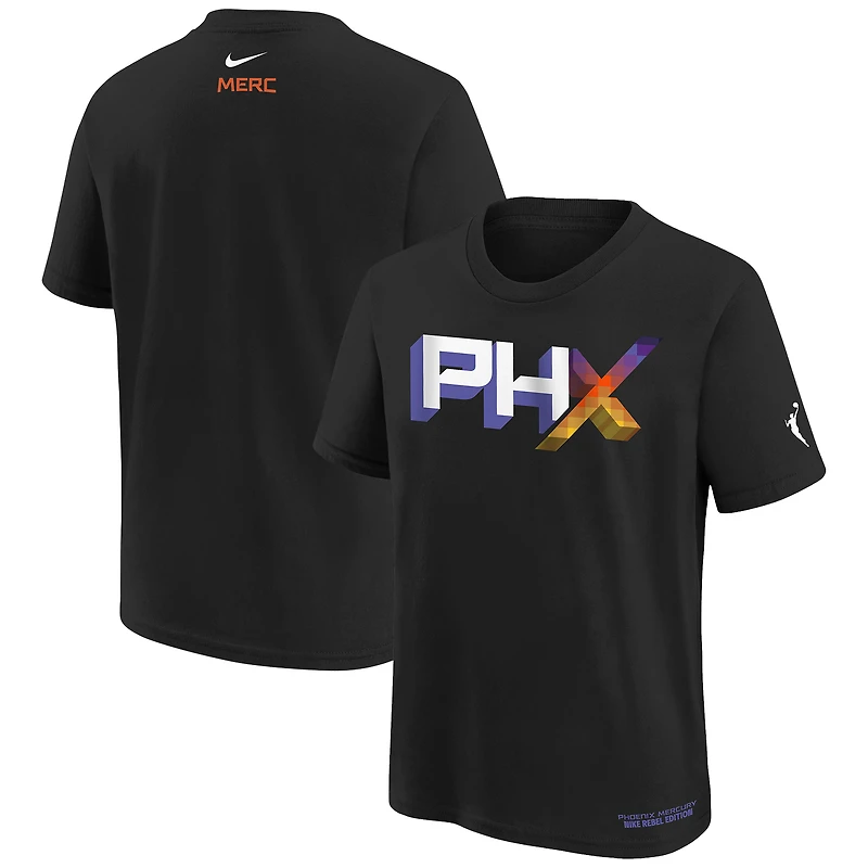 Youth Nike Black Phoenix Mercury Rebel Edition T-Shirt