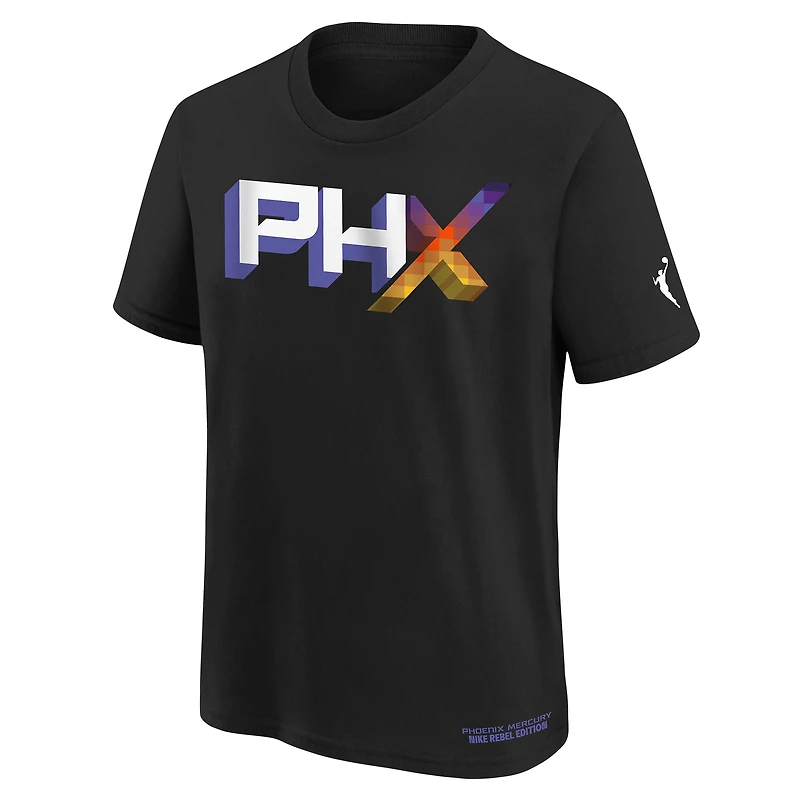 T-shirt Nike Black Phoenix Mercury Rebel Edition pour jeunes