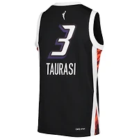 Maillot de joueur Nike Diana Taurasi Phoenix Mercury noir pour jeune - Édition rebelle