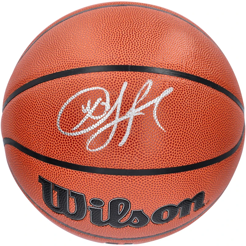 Ballon de basket-ball d'intérieur/extérieur Wilson Authentic Series autographié par Chris Paul Phoenix Suns