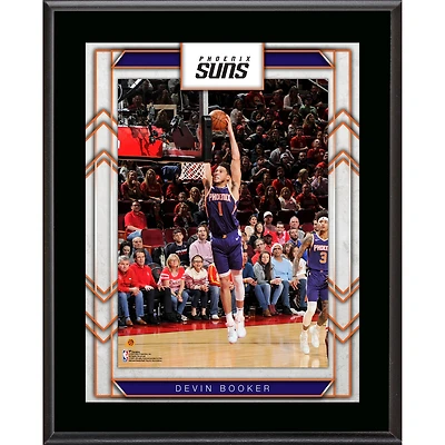 Plaque de joueur sublimée Devin Booker Phoenix Suns 10,5" x 13"