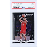 Devin Booker Phoenix Suns 2024-25 Panini Prizm Deca All Star Game Black Prizm #252 #1/1 PSA Authenticated 9 Card