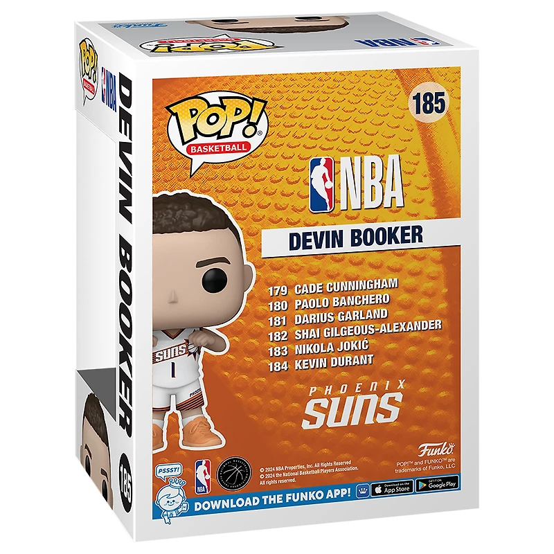 Devin Booker Phoenix Suns Fanatics Exclusive Association Funko Pop! Vinyl Figure