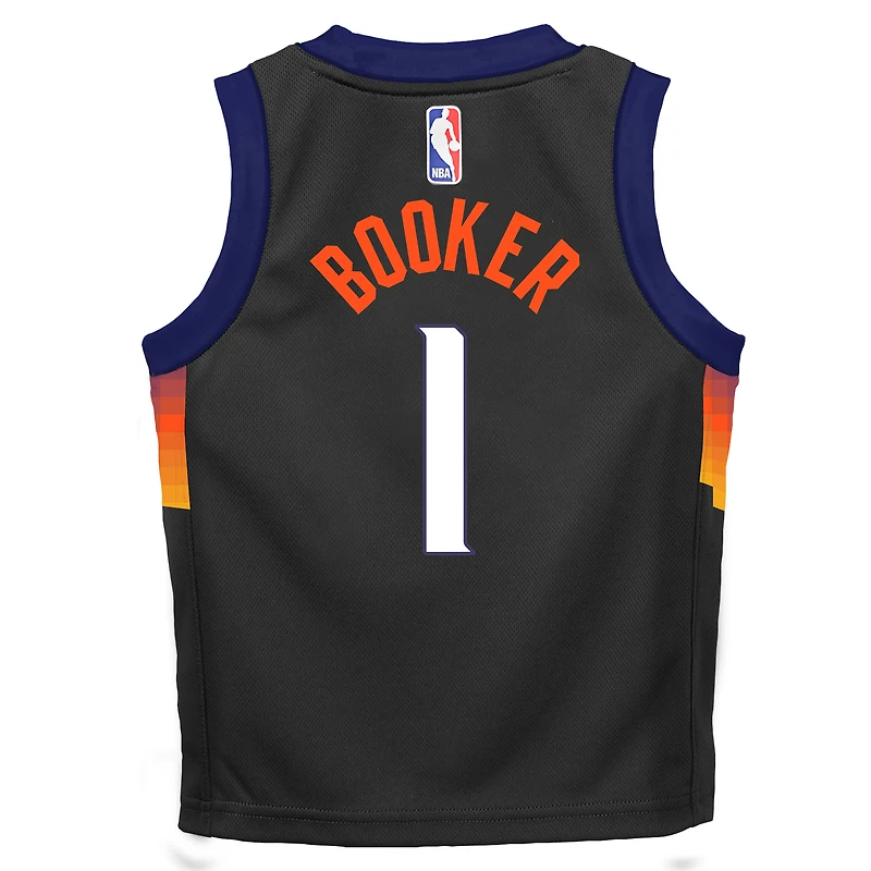 Infant Nike Devin Booker Black Phoenix Suns 2025/26 City Edition Swingman Jersey