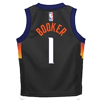 Infant Nike Devin Booker Black Phoenix Suns 2025/26 City Edition Swingman Jersey