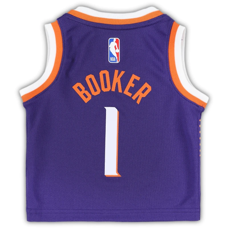 Bébé Nike Devin Booker Violet Phoenix Suns Swingman Player Jersey - Icon Edition