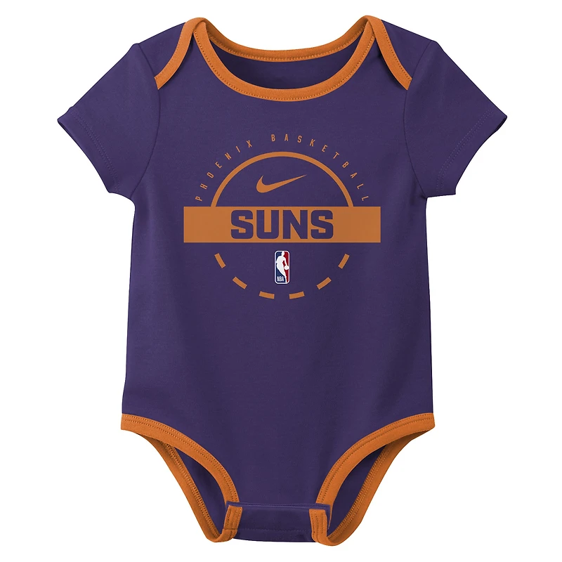 Infant Nike Phoenix Suns Two-Piece Bodysuit Set