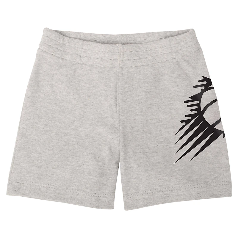Ensemble body, t-shirt à capuche et short Phoenix Suns Bank Shot pour bébé violet/noir/gris