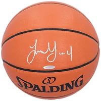 Ballon de basket-ball intérieur/extérieur Spalding autographié par Jalen Green, Phoenix Suns - Upper Deck