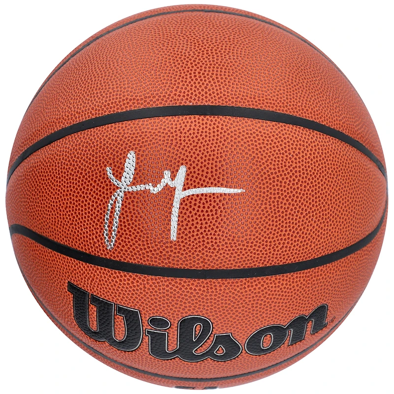 Ballon de basket-ball intérieur/extérieur Wilson Authentic Series autographié par Jalen Green Phoenix Suns