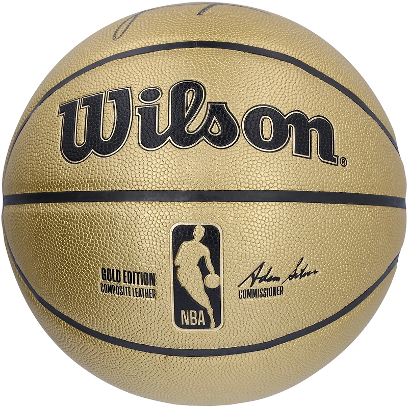 Ballon de basket Wilson Gold autographié par Jalen Green, Phoenix Suns