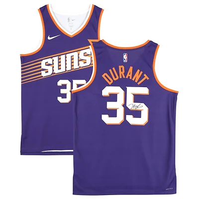 Kevin Durant Phoenix Suns Autographed Nike Purple 2023-24 Icon Edition Swingman Jersey