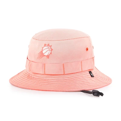 Men's '47 Orange Phoenix Suns Buxton Garment Washed Bucket Hat