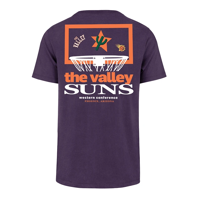 T-shirt pour homme '47 Purple Phoenix Suns City Edition Backboard