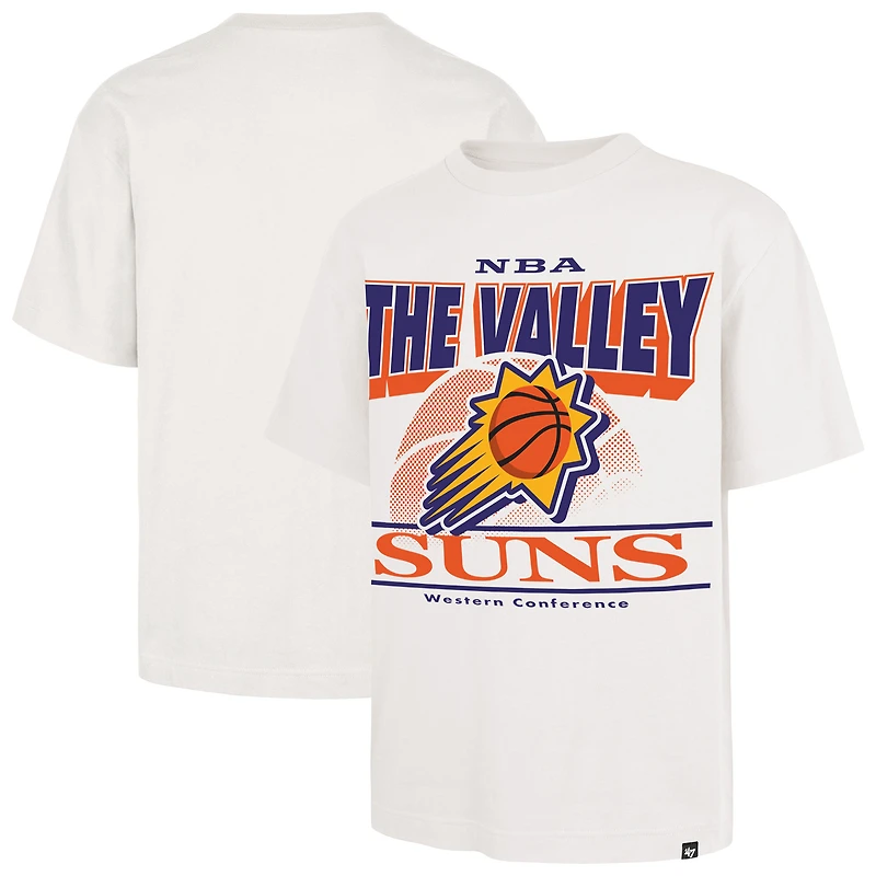 T-shirt blanc pour homme '47 Phoenix Suns City Edition Shifty Foundation