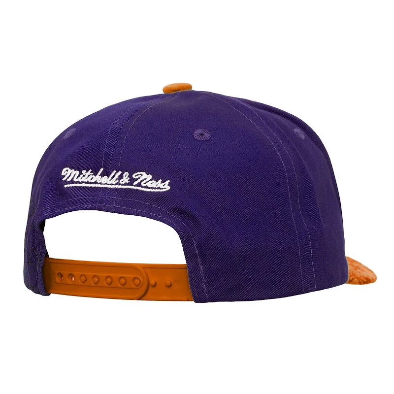 Men's Mitchell & Ness Purple/Orange Phoenix Suns May Flowers Adjustable Hat