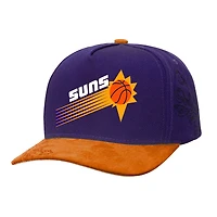 Casquette ajustable pour homme Mitchell & Ness violet/orange Phoenix Suns May Flowers
