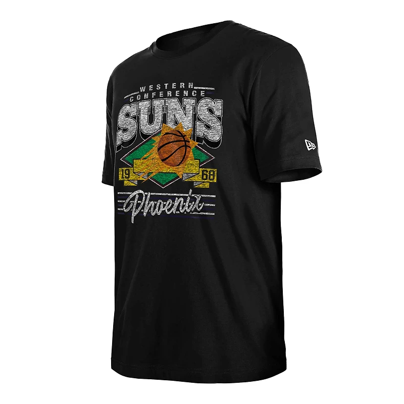 T-shirt Sport Classics Phoenix Suns noir New Era pour homme