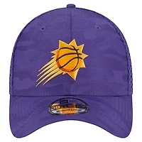 Casquette 39THIRTY Flex violette Phoenix Suns de New Era pour homme