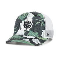 Casquette trucker ajustable Phoenix Suns Beach Side noire pour homme, modèle 47