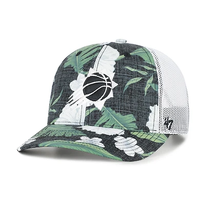 Men's '47 Black Phoenix Suns Beach Side Trucker Adjustable Hat
