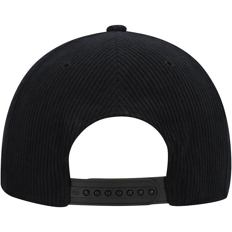 Casquette ajustable à double empiècement latéral Phoenix Suns '47 Black pour homme