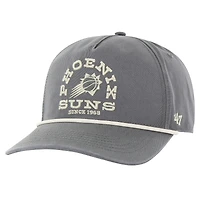 Men's '47  Charcoal Phoenix Suns Canyon Ranchero Hitch Adjustable Hat