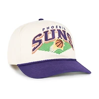 Men's '47 Cream/Purple Phoenix Suns Pomona Two-Tone Rope Hitch Adjustable Hat