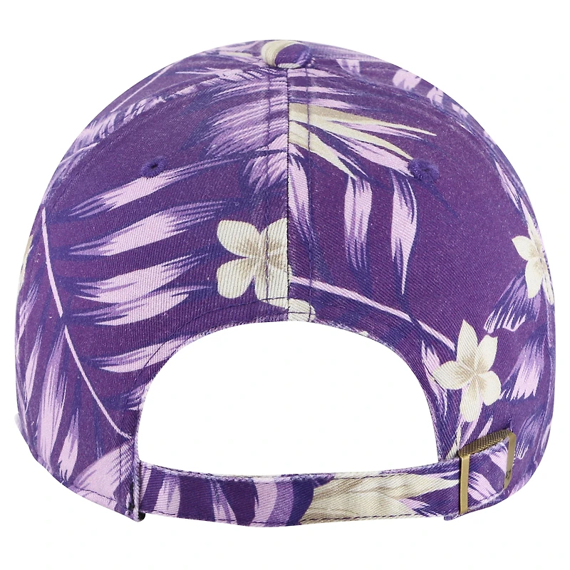 Casquette ajustable '47 Purple Phoenix Suns Tropicalia Floral Clean Up pour hommes