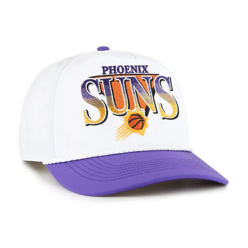 Men's '47 White/Purple Phoenix Suns Tribute Two-Tone Hitch Adjustable Hat